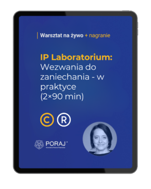 IP Laboratorium: Wezwania do zaniechania (2×90 min)